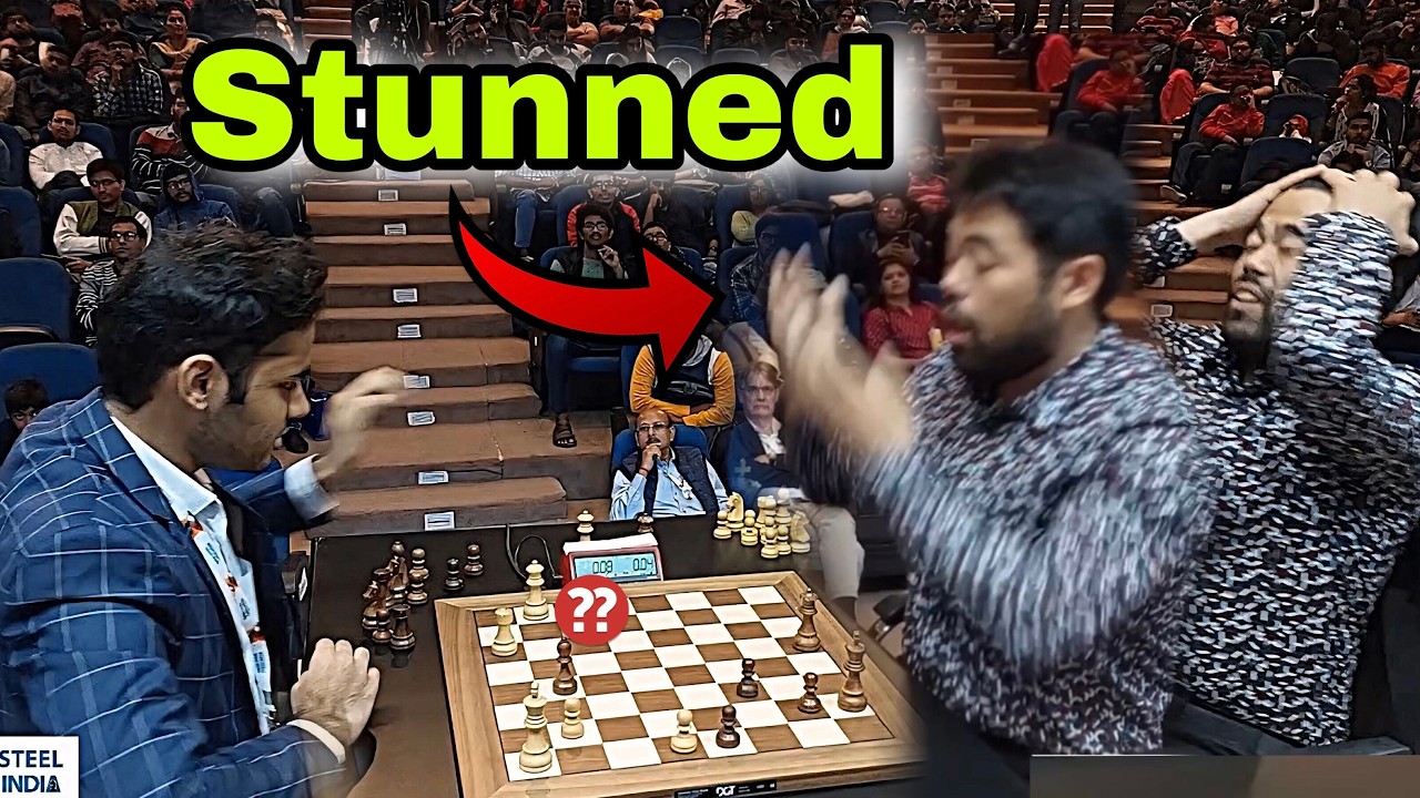 Shocking Ending | GM Hikaru Nakamura vs GM Arjun Erigaisi 😱