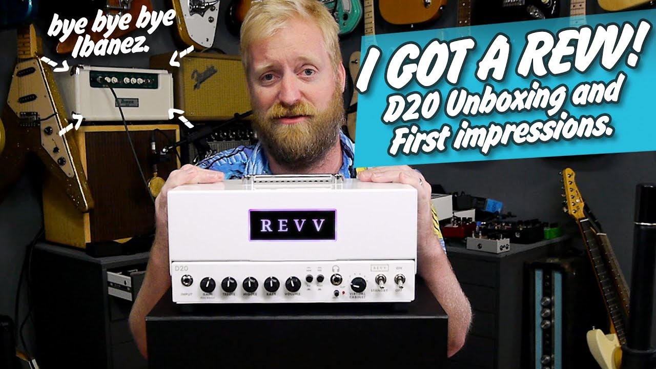 REVV D20 - Unboxing and First Impressions - Sorry Ibanez TSA15h
