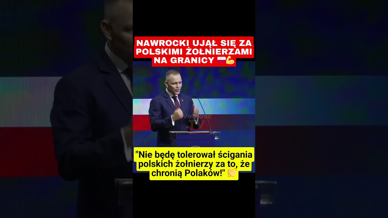 NAWROCKI STANDED UP FOR POLISH SOLDIERS ON THE BORDER PROSECUTED BY THE PROSECUTOR!