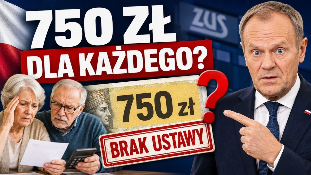 750 zł dla każdego emeryta? Prawda o nowym dodatku z ZUS