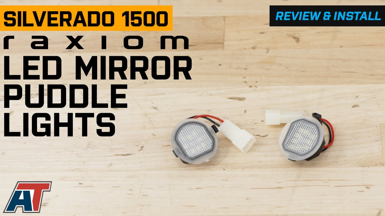 2019-2024 Silverado 1500 Raxiom Axial Series LED Mirror Puddle Lights Review & Install