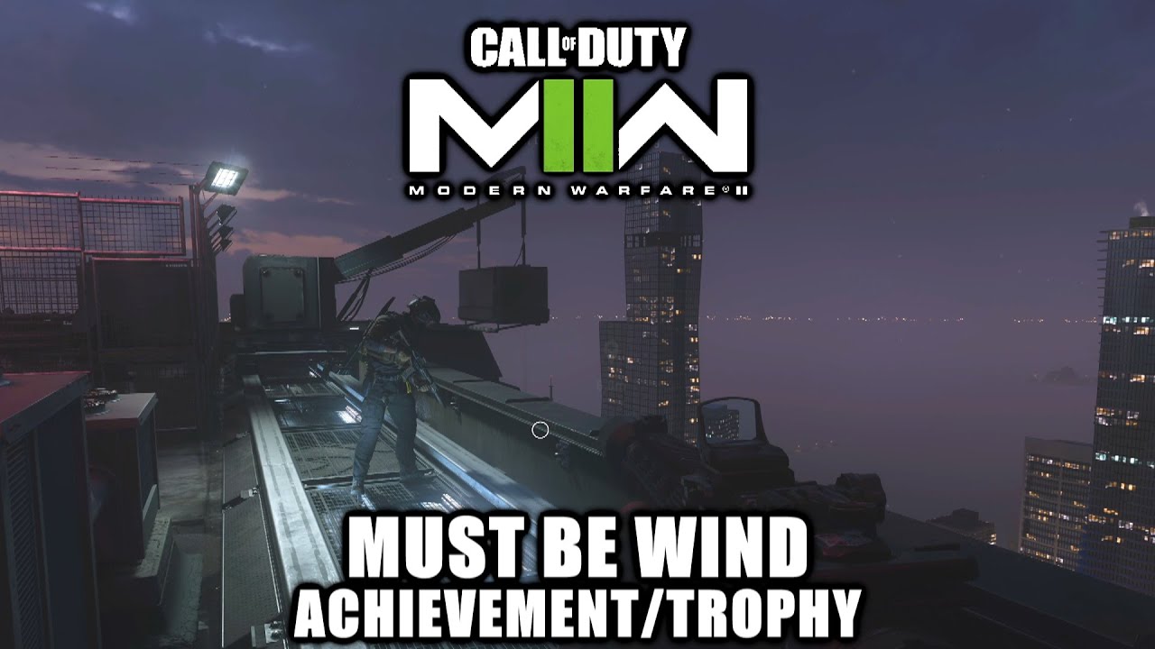 COD Modern Warfare 2 - Must be Wind Achievement/Trophy - Stealth Hostage Rescue