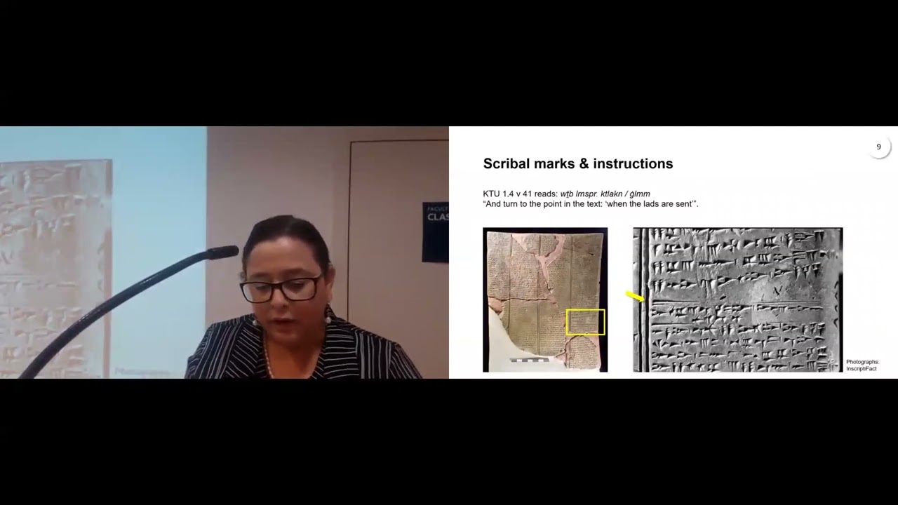 Performance and orality in Ugaritic epic literature, Oxford 2022