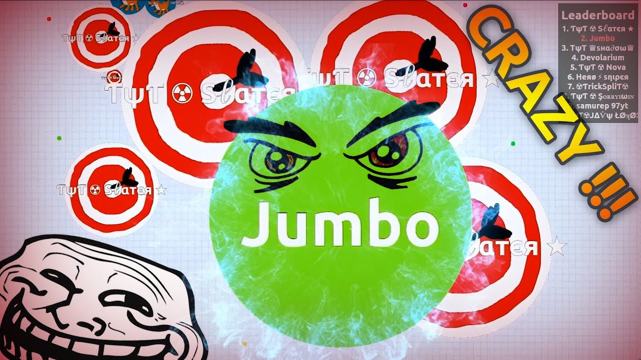 INTENSE AGARIO GAMEPLAY (Solo Agar.io Gameplay )