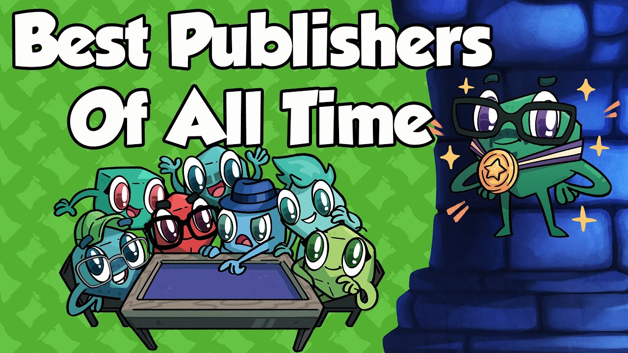 Best Publishers of All Time - Vote Live in the Show!