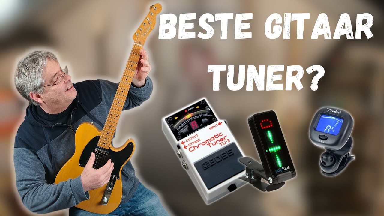 Gitaarstemapparaat vergelijk | Beste gitaartuner? TC Polytune Clip vs Fender FT-1 vs BOSS TU-3