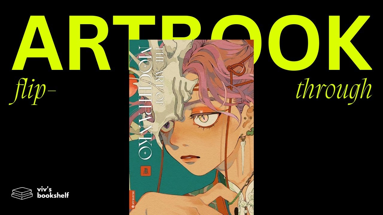 HU&Agrave; &ndash; The Art of Mochipanko - Artbook Flip-Through