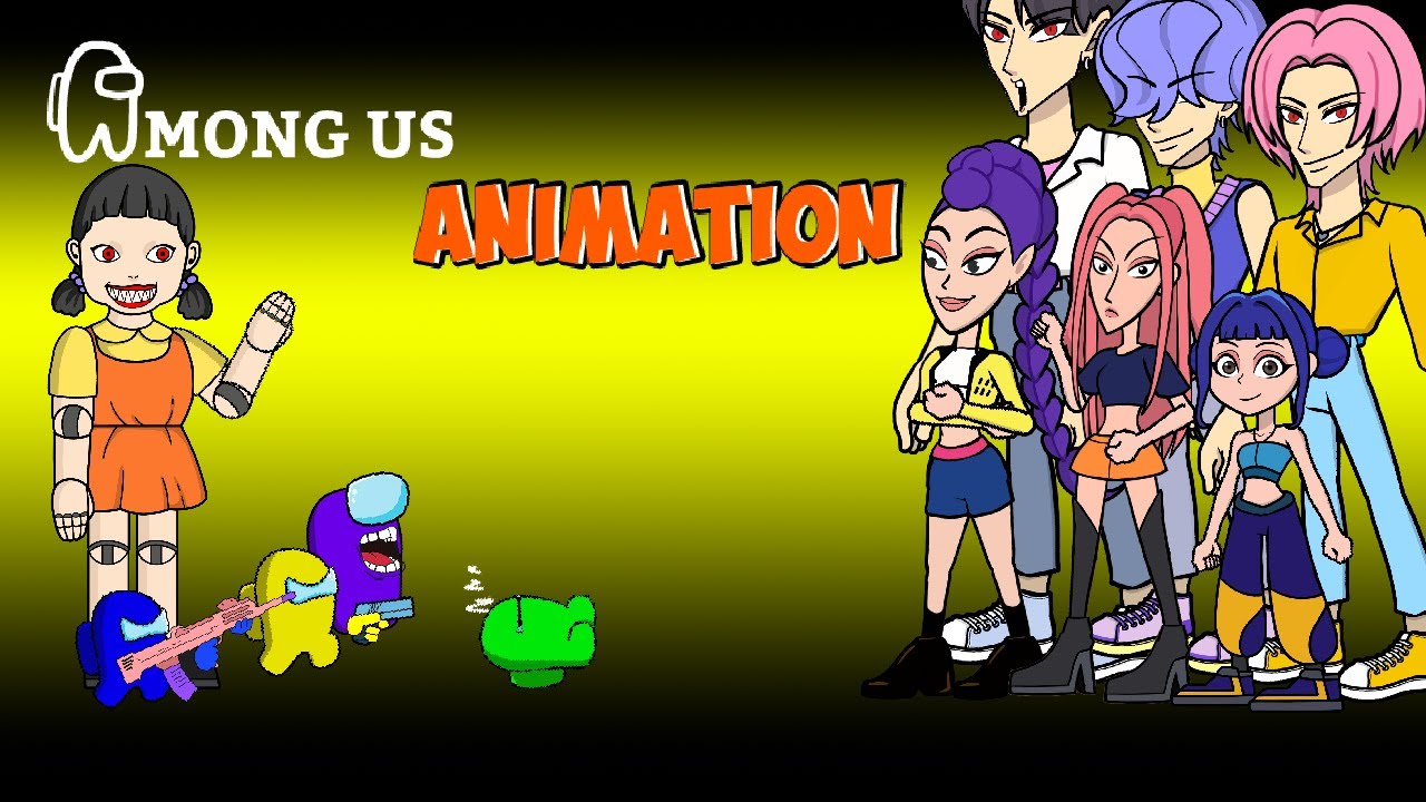 [어몽어스 Among Us] Rumi, Zoey, and  Mira Role Play Squid Games 2 | AMONG US FUNNY ANIMATION