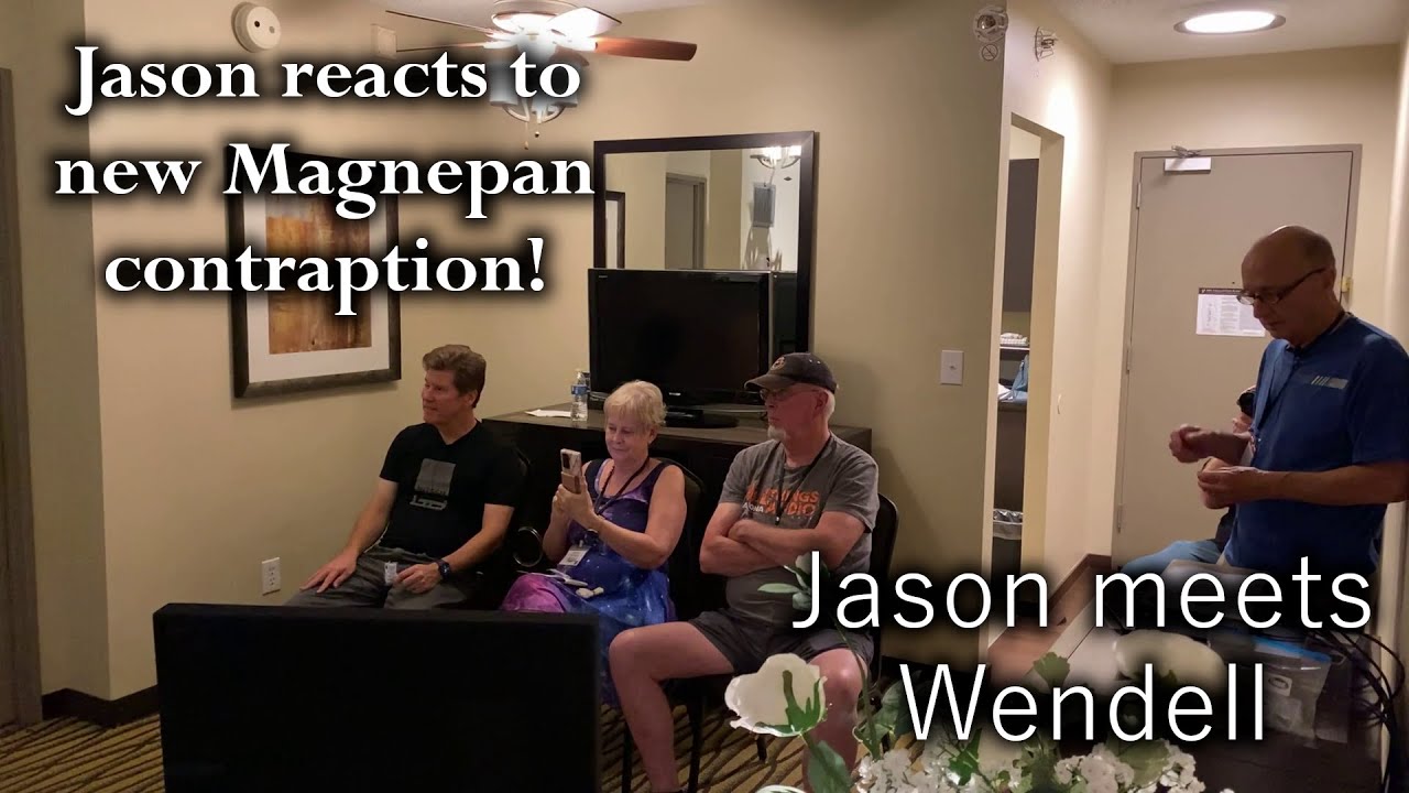 Schiit Audio co-founder Jason’s surprise reaction to Magnepans that have bass! (No, not the LRS+)