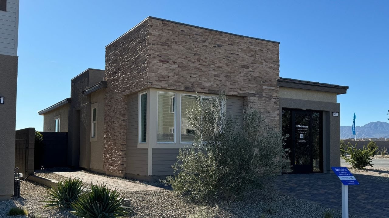 The Bennett - New Homes For Sale Northwest Las Vegas | Asher by Lennar at Sunstone - $389k+
