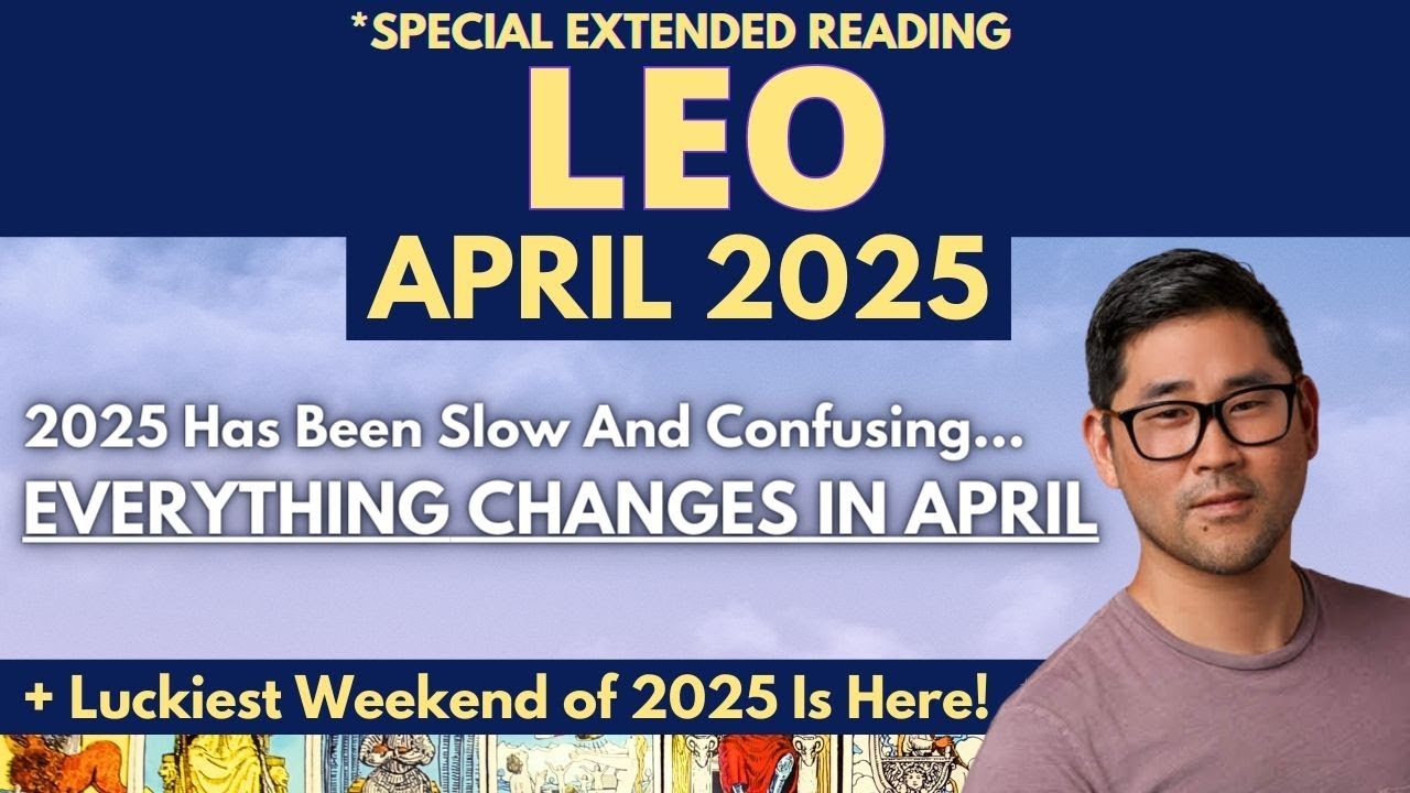 Leo APRIL 2025 - SCREAMING! TAROT READERS *RARELY* PULL THIS HISTORY-MAKING SPREAD💥🌠 Tarot Horoscope