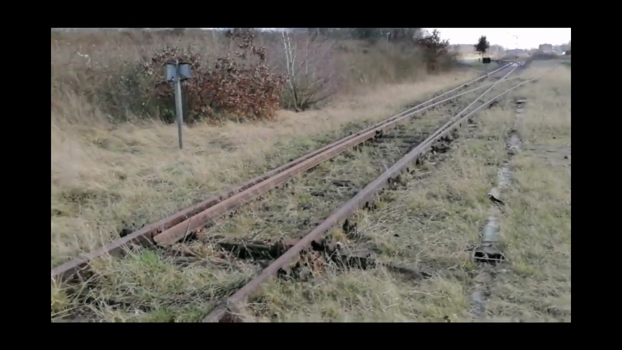 Bahnstrecke Bassum nach Bünde Nordsulingen zum Bahnhof Sulingen