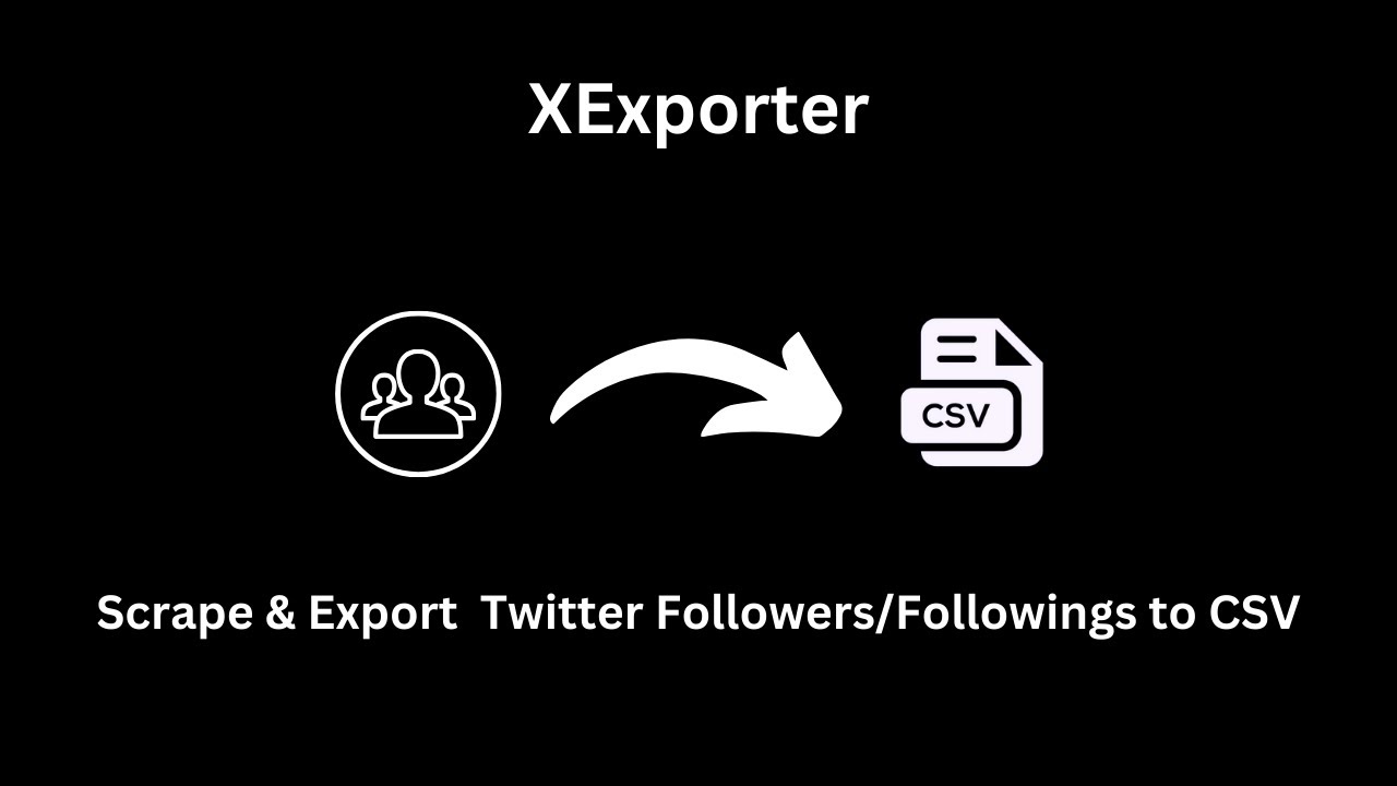 How to Scrape and Export Twitter Followers and Followings to CSV in 2026
