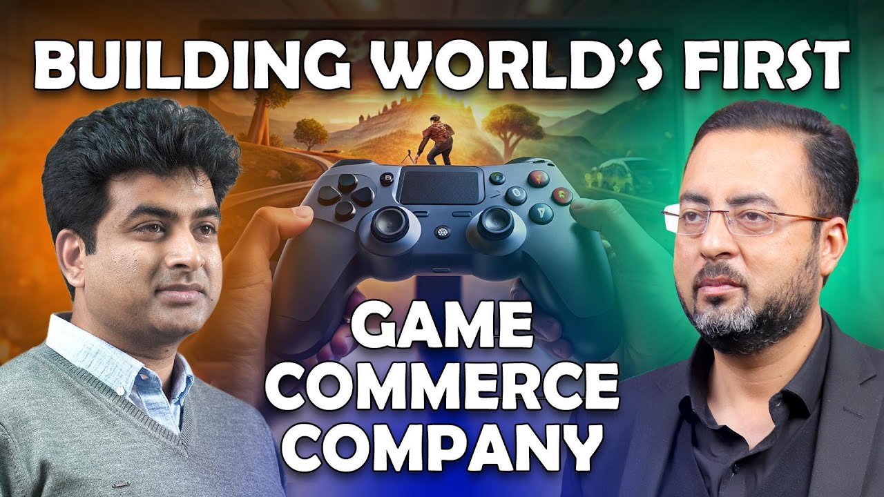 Vijay's Journey of building World's First Game-Commerce Company I Podcast with Sriwant Wariz