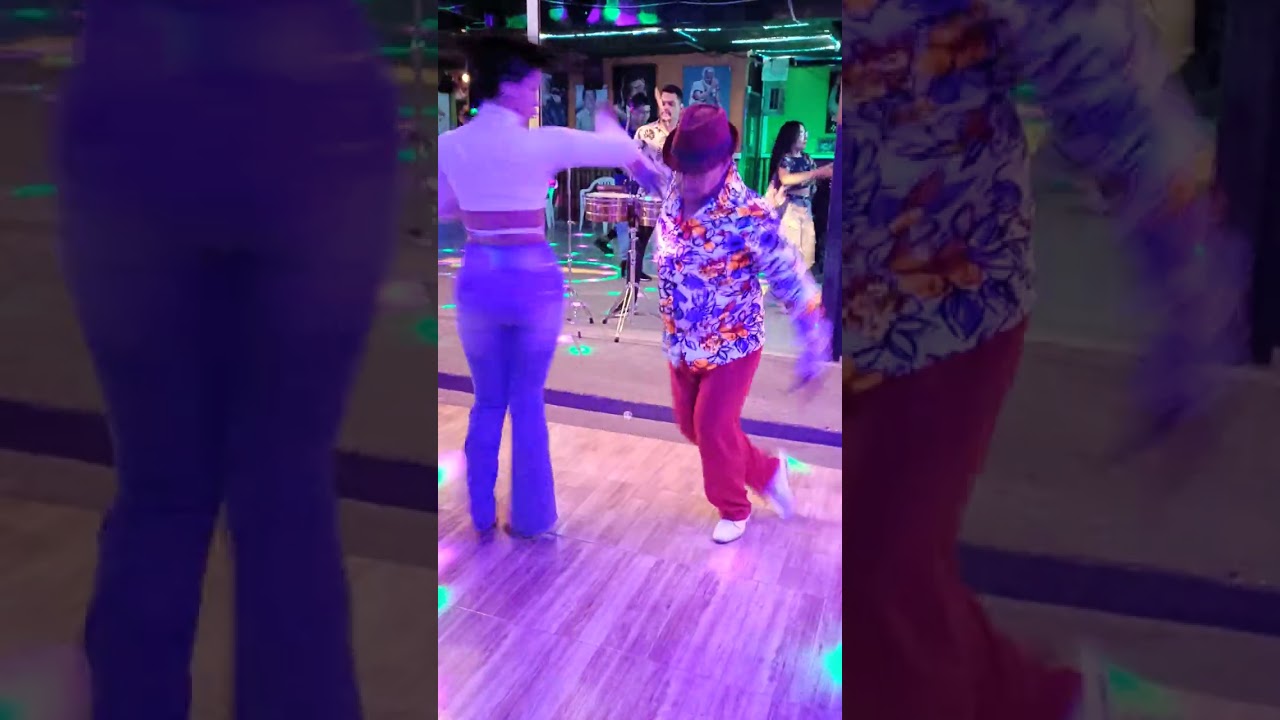 Bailando con janeth en viernes del rincón de Herbert