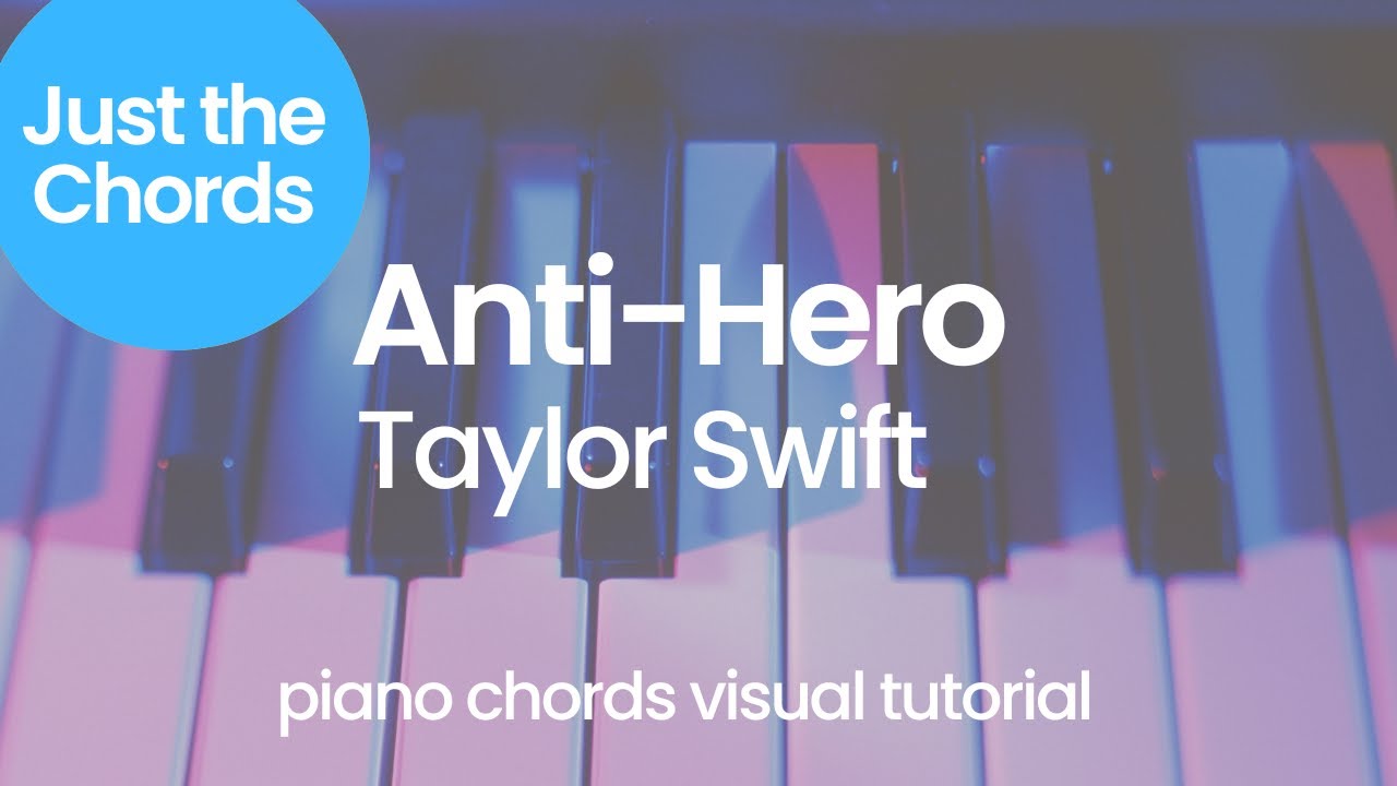 Piano Chords - Anti-Hero (Taylor Swift)