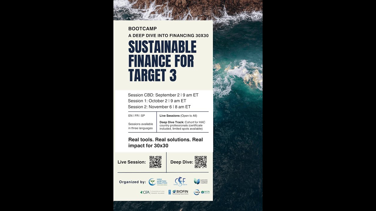 Sustainable Finance for Target 3 | HAC 30×30 Bootcamp 2025