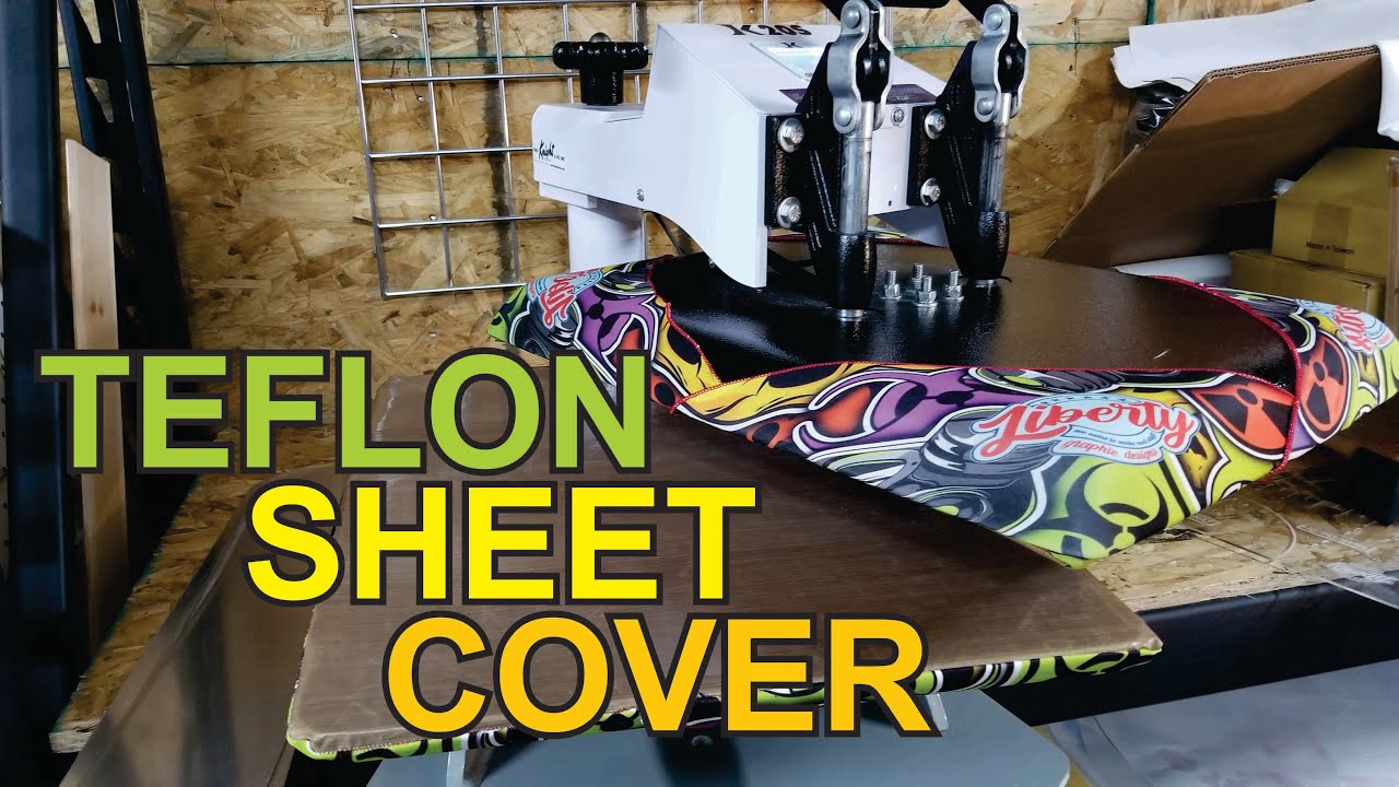 How to Make A Sublimated Heat Press Teflon Sheet Cover