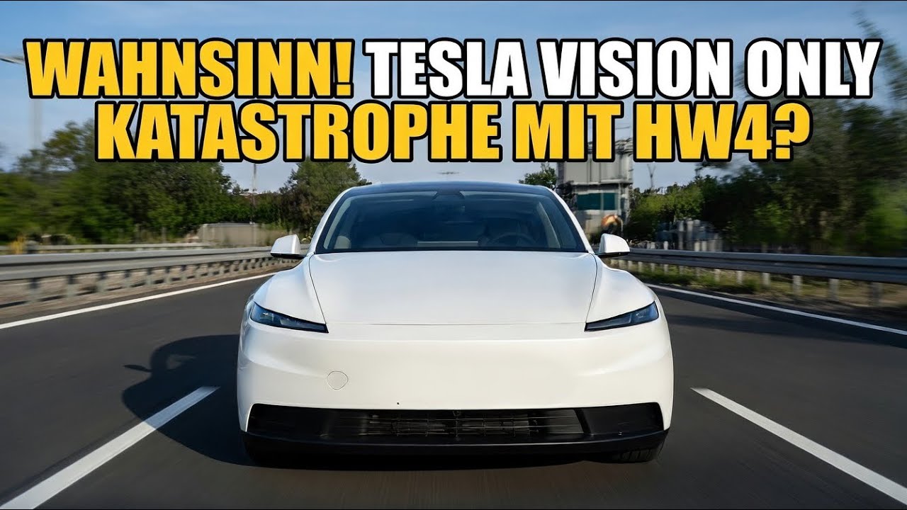 Tesla Vision Only Katastrophe auch mit HW4? Im billigsten Tesla Model Y Allerzeiten! 