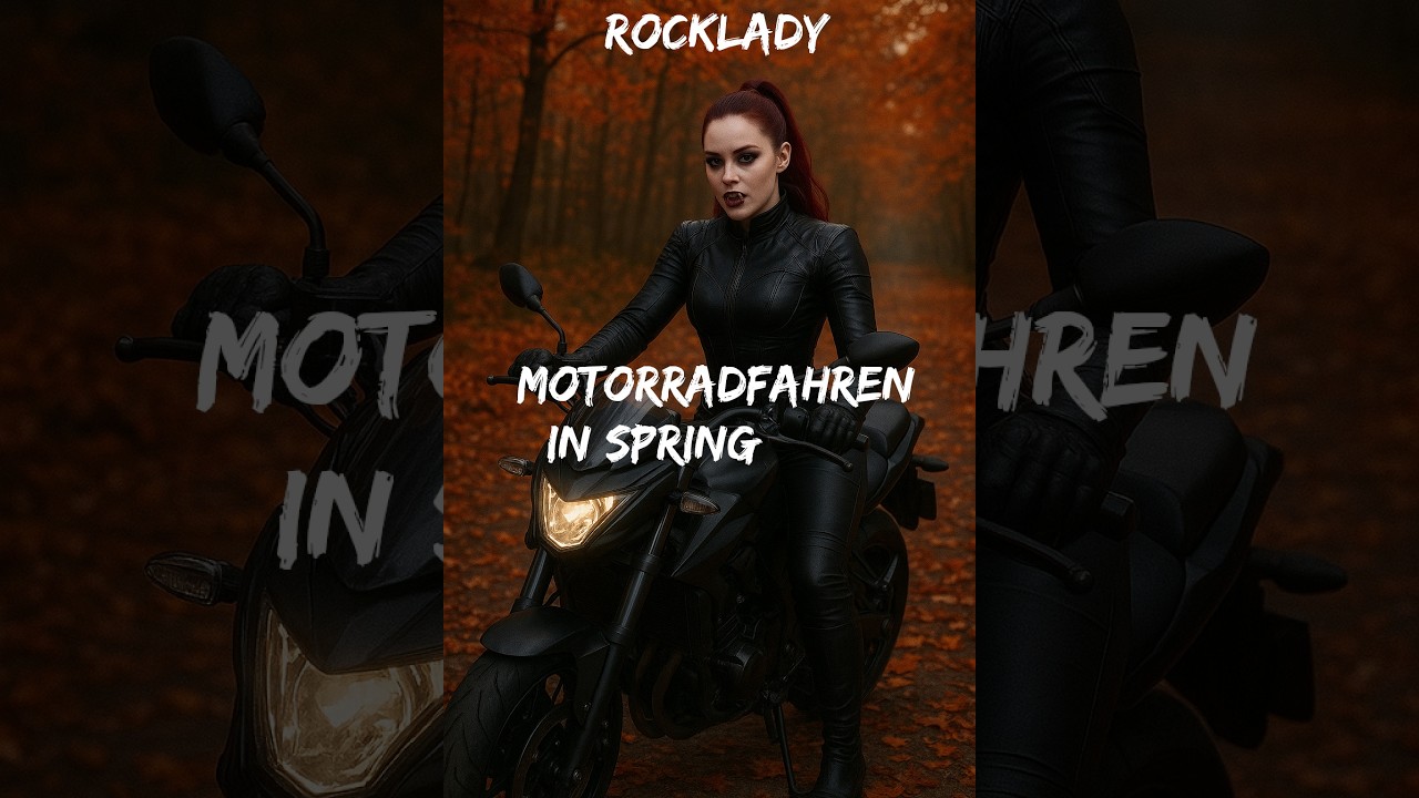 Rocklady   Motorradfahren in Spring
