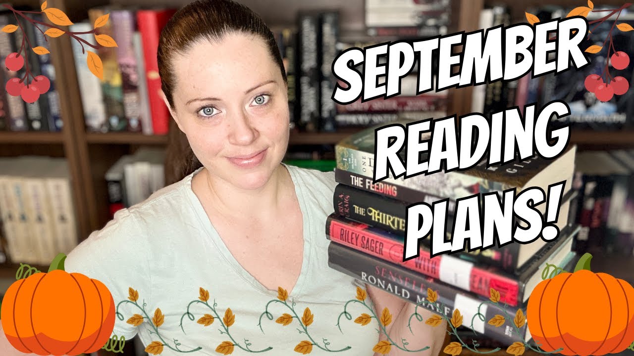 🍂 Exciting September TBR! Gothic Fantasy, Thrillers That Grip You, & Chilling Supernatural Horror 👻