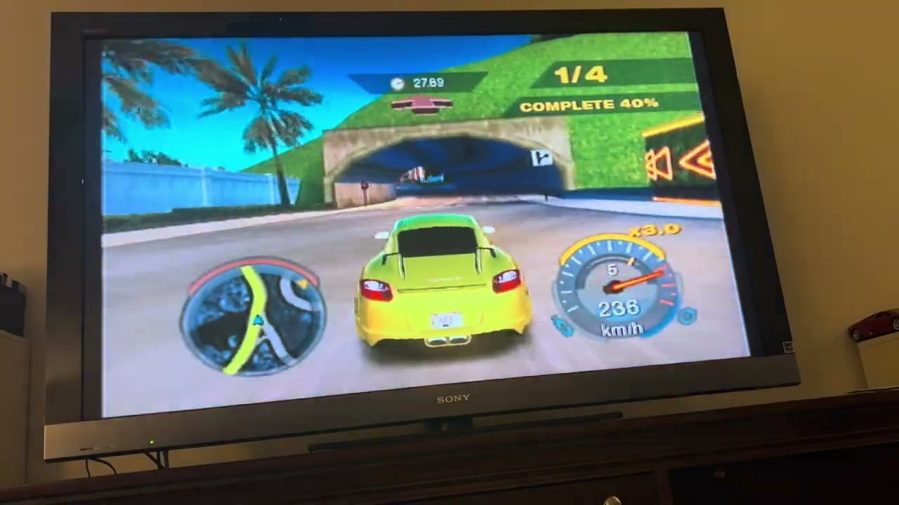Need For Speed Undercover PS2 Sprint Silver 1:02.67 