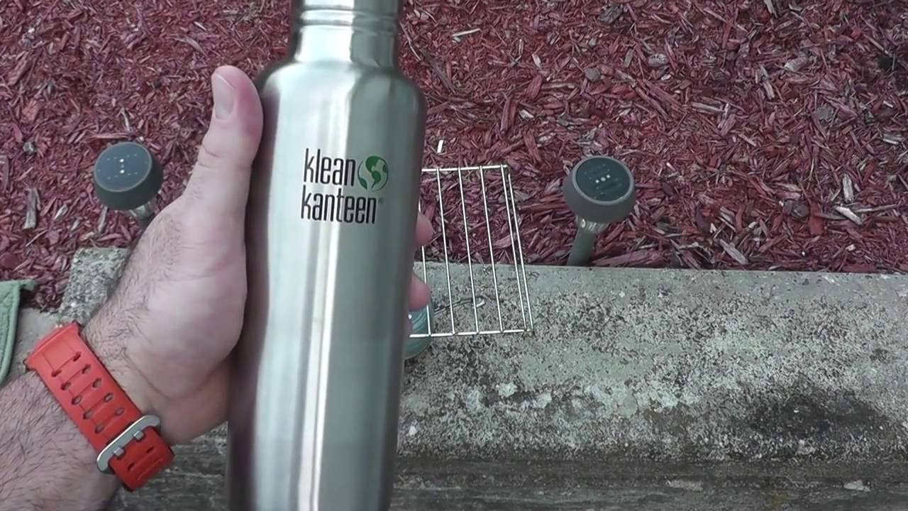 Klean Kanteen Water Boil Test