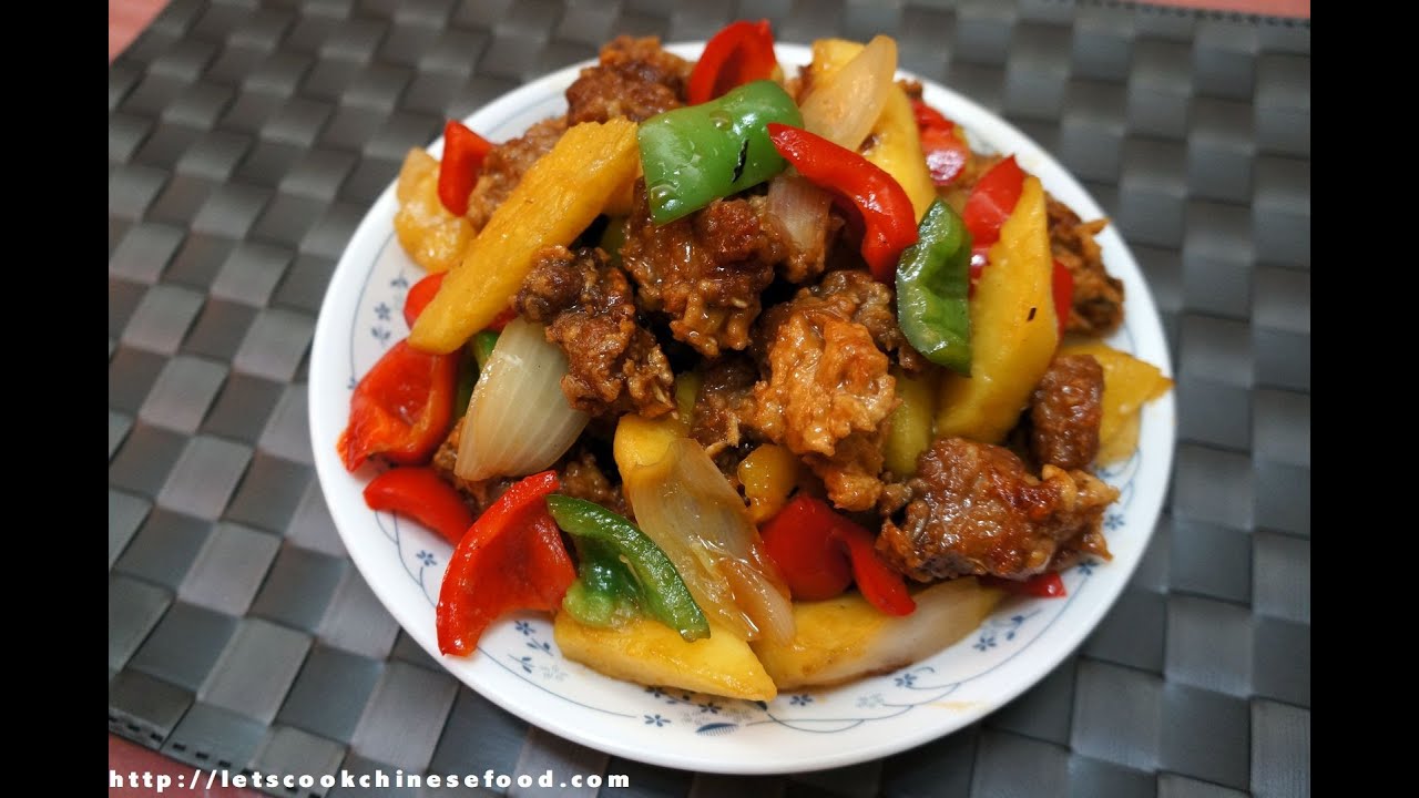 Hong Kong Recipe : Sweet and Sour Fried Sparerib