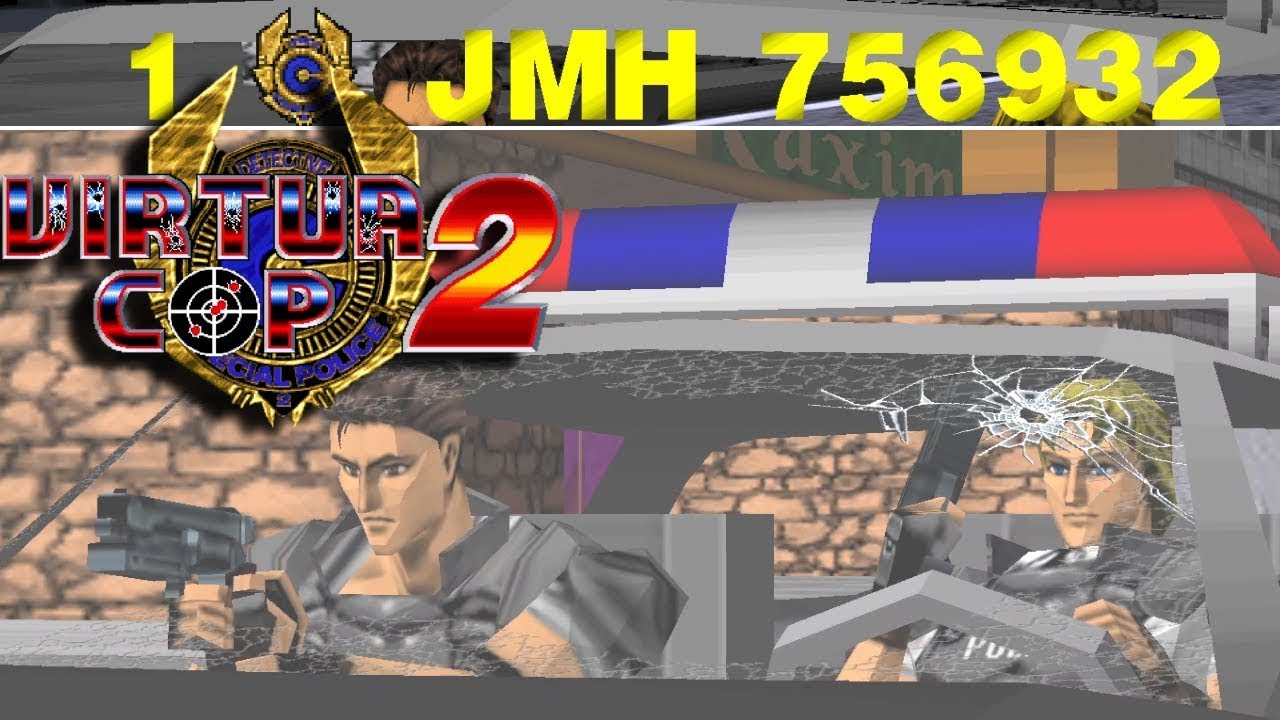 Virtua Cop 2 (Arcade) - No Damage - 756,932