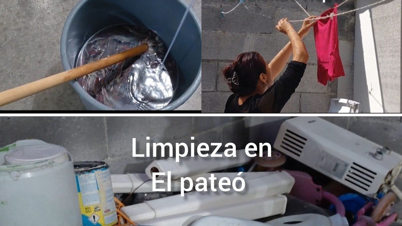 Minivlog:Limpieza Extrema en el pateó / Barriendo y Trapeando / Tendiendo Ropa #limpieza 