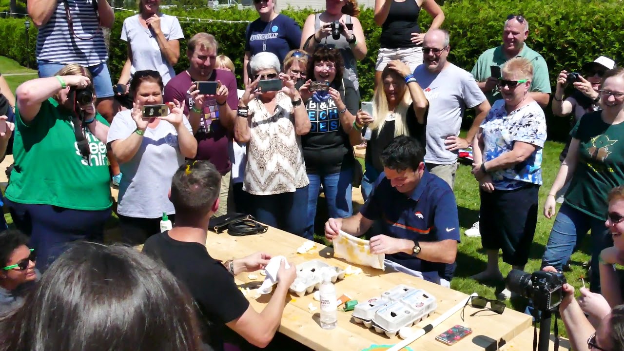 Byrne & Kelly Lake Placid Fan Retreat 2017 Egg War