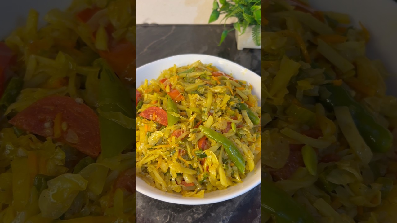 সহজভাবে বাঁধাকপি ভাজি রেসিপি ।Simply badhakopi bhaji recipe #shorts #vegetables