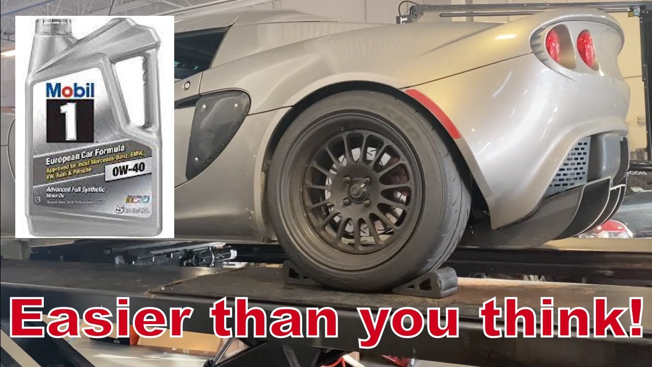 Lotus Elise Exige How to Change Engine Oil and Filter | 2005 2006 2007 2008 2009 2010 2011