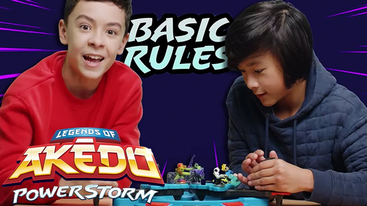 LEGENDS OF AKEDO POWERSTORM: HOW TO PLAY - RULES AND ELEMENTAL POWERS