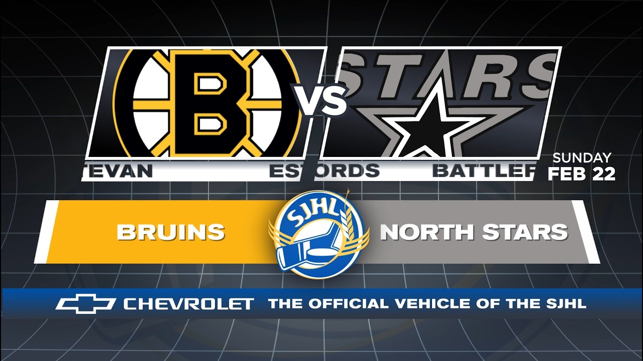 HIGHLIGHTS: Estevan Bruins at Battlefords North Stars - Feb 22, 2026