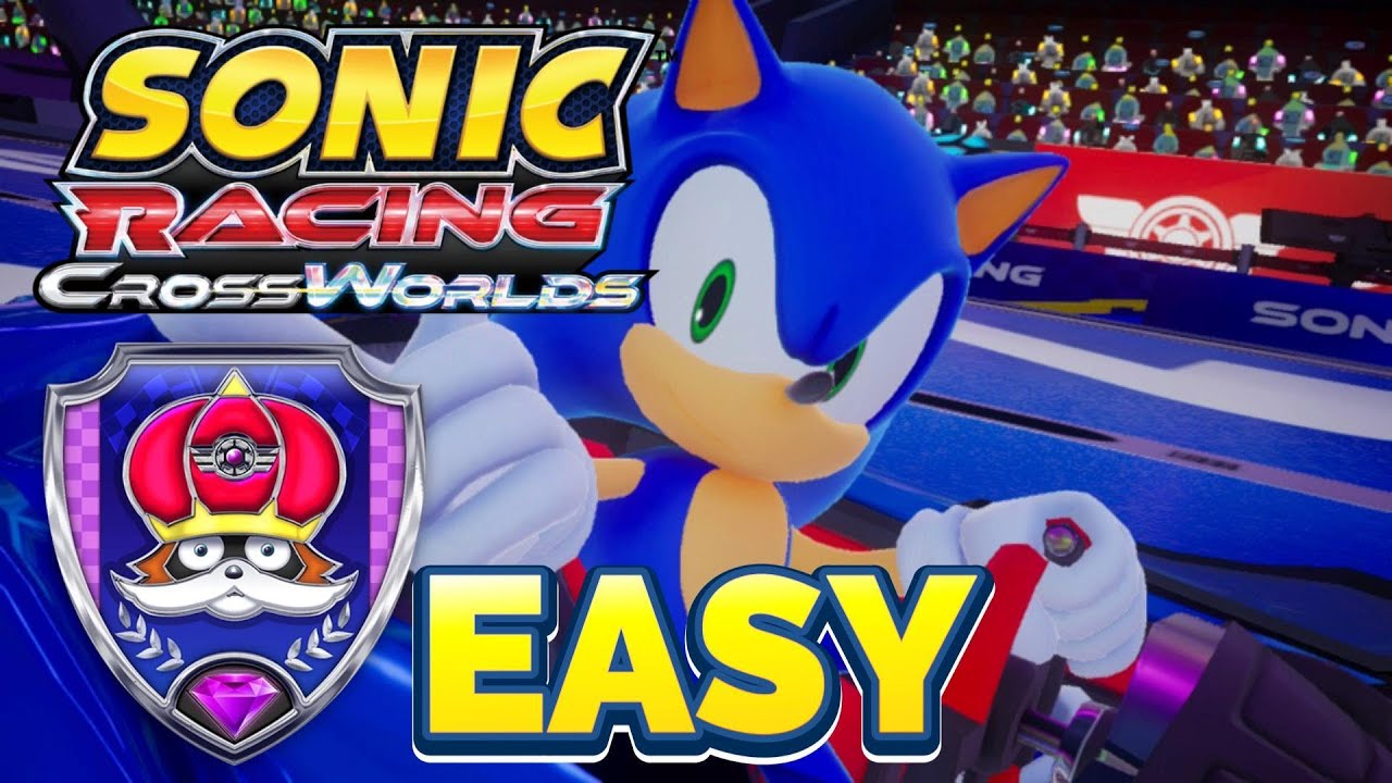 Sonic Racing CrossWorlds - Walkthrough Part 1 - Donpa Grand Prix EASY!