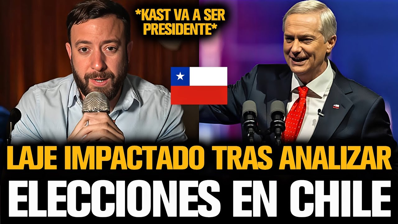 AGUSTÍN LAJE IMPACTADO TRAS ANALIZAR LAS ELECCIONES EN CHILE