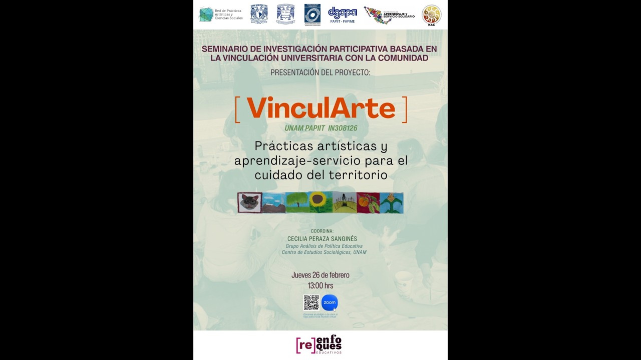 Sesión introductoria al seminario VinculArte PAPIIT