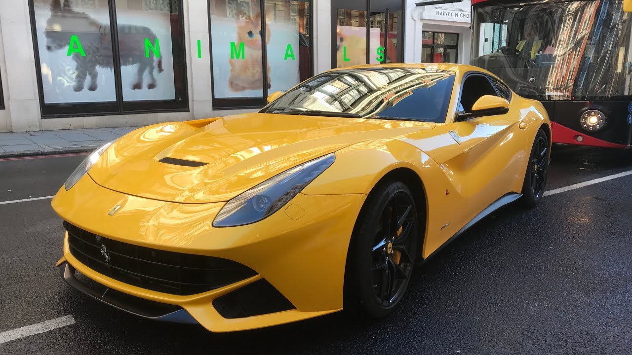 Ferrari F12 Novitec LOUD EXHAUST SOUND + Acceleration On The Street | Supercars In London
