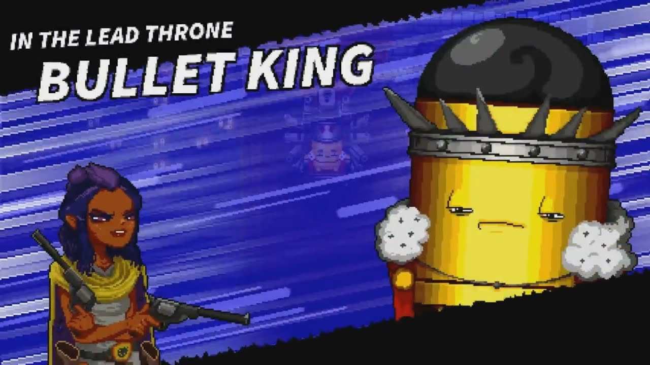 Enter the Gungeon - Bullet King Boss Fight
