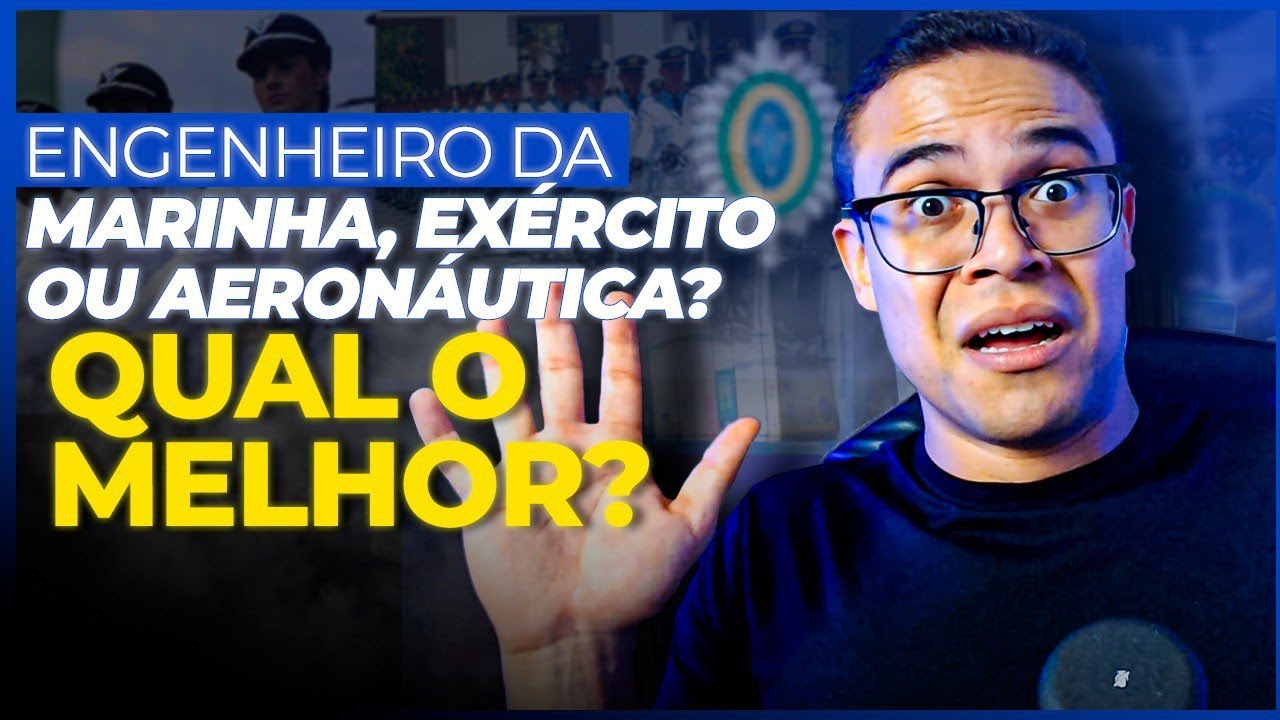 Qual é o MELHOR CONCURSO para ENGENHEIRO MILITAR de CARREIRA? CP-CEM, EAOEAR ou CFrm?
