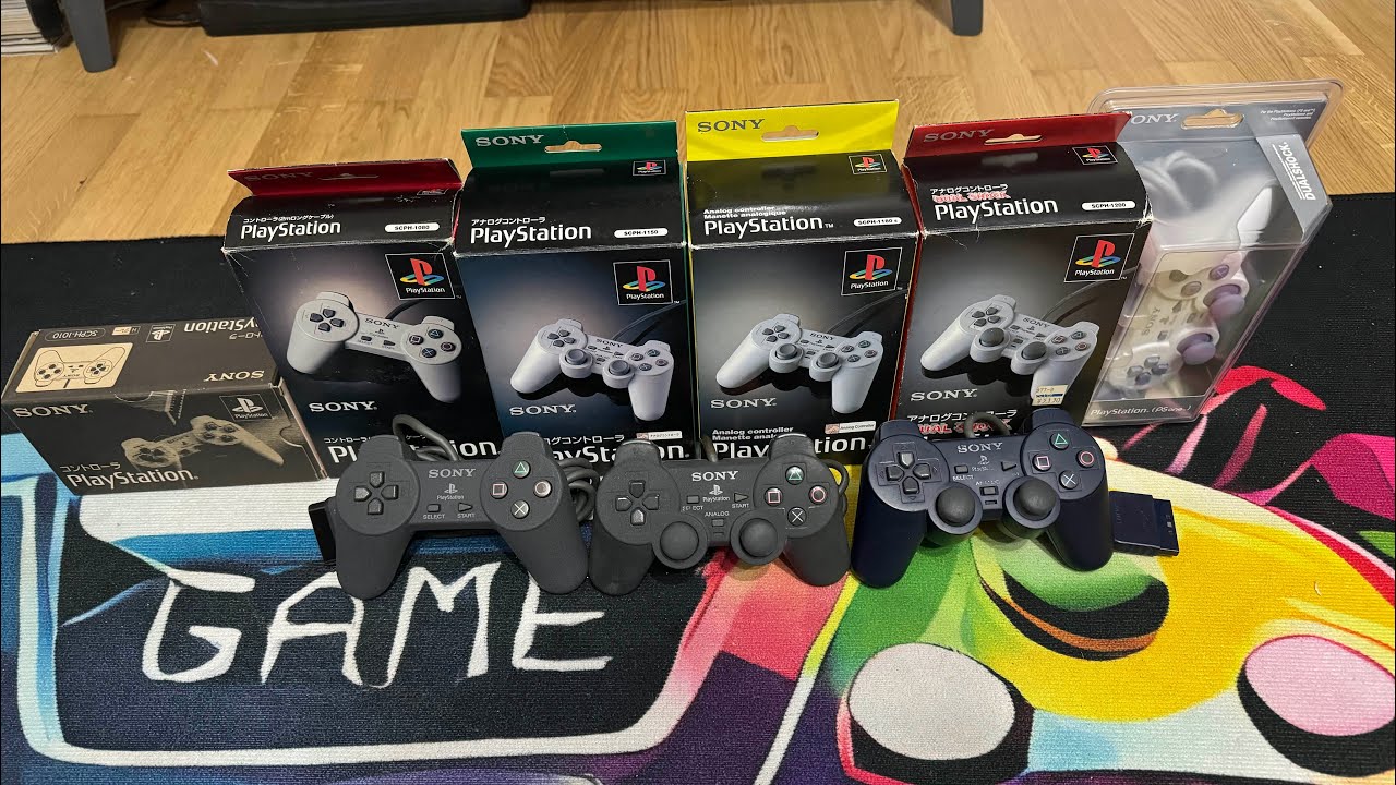 Pady PS1 - modele, wersje, rarytasy (przegląd)