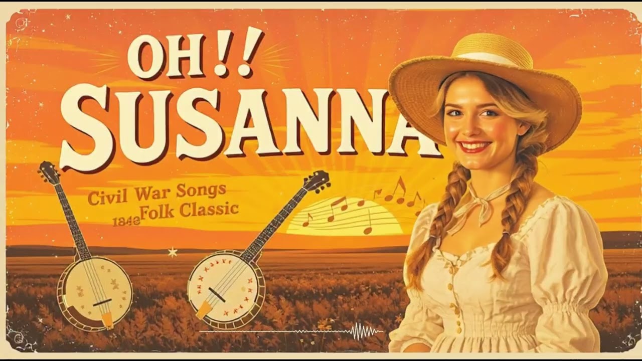 Oh! Susanna - Civil War Era Folk Song Cover (1848 Stephen Foster Classic)