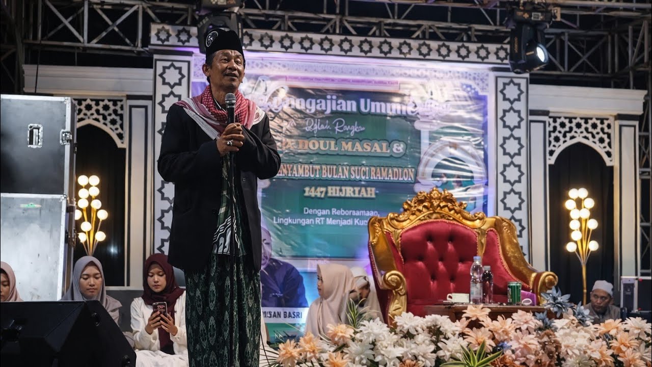 PENGAJIAN UMUM Dalam Rangka Haul Massal & Menyambut Bulan Suci Ramadhan 1447H.