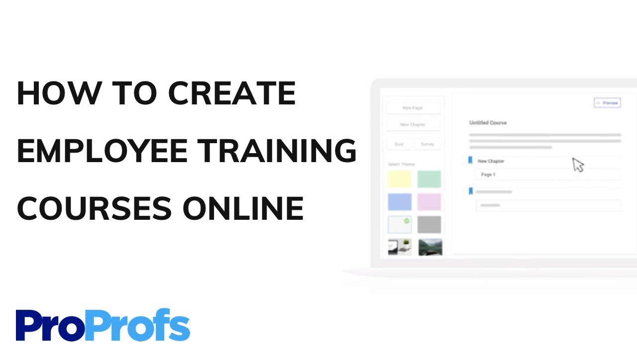 How to Create Employee Training Courses Online