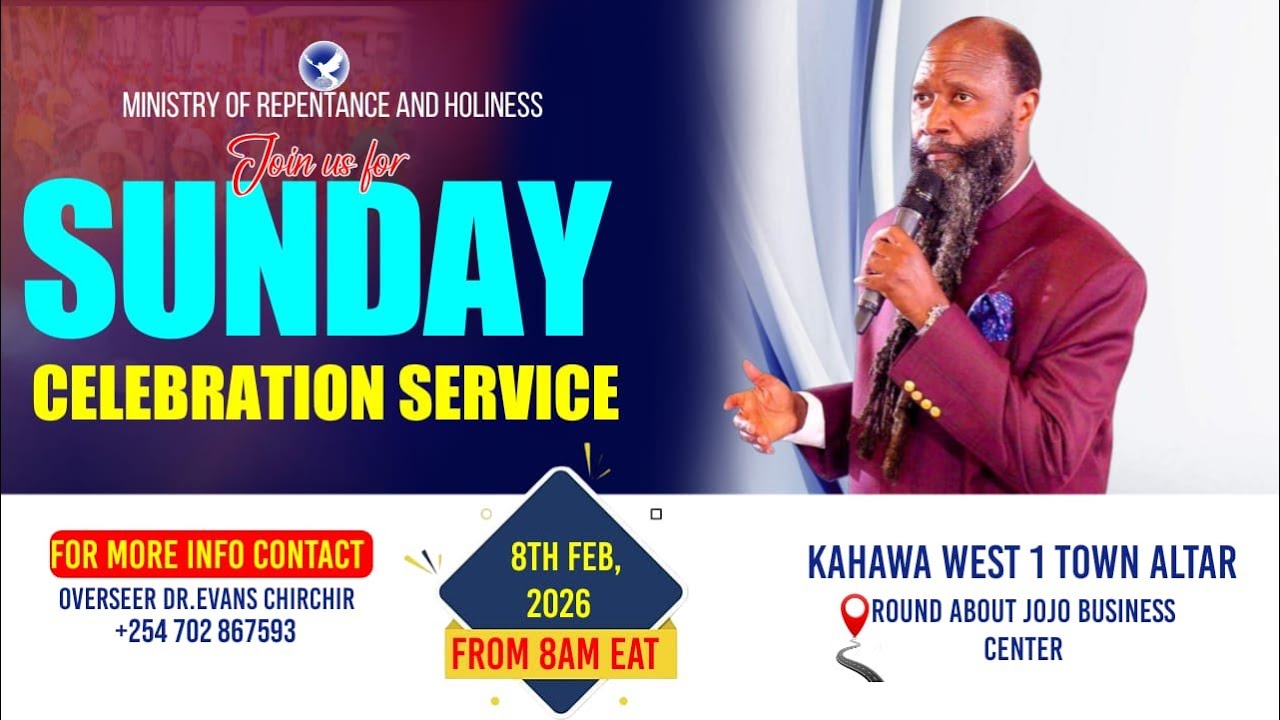 KAHAWA WEST 1 TOWN ALTAR SUNDAY SERVICE - 8TH FEBRUARY,2026