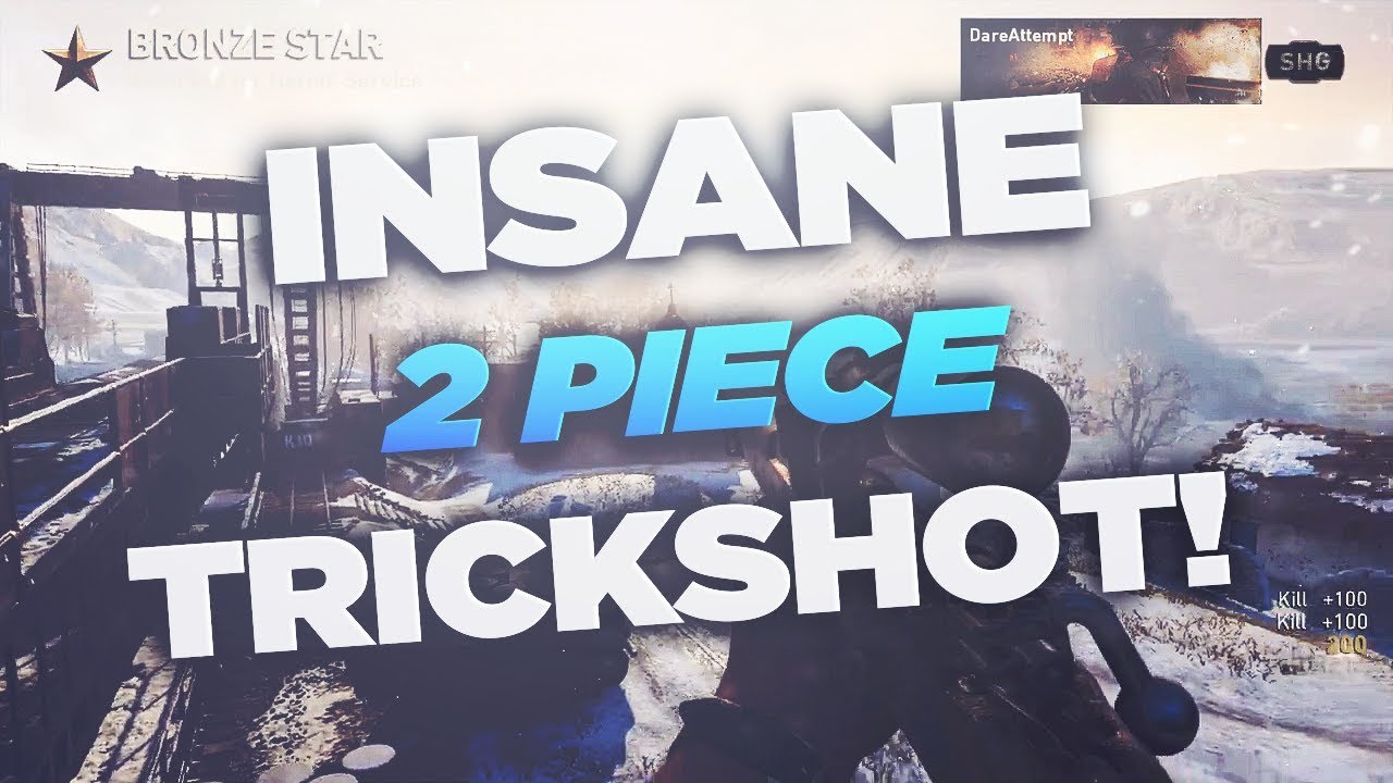 2 PIECE TRICKSHOT ACROSS THE MAP! (Best Multi-Cod Trickshots) @Dare_Req