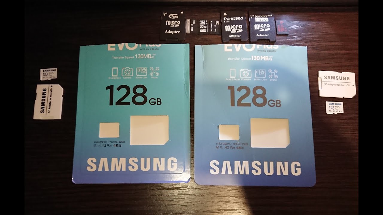 Samsung Evo Plus microSDXC 128GB Сравнение