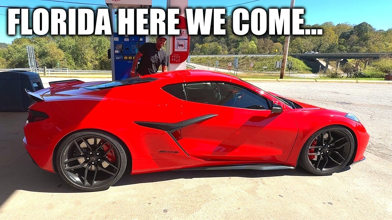 ПЕРВОЕ АВТОПУТЕШЕСТВИЕ НА НОВОМ CORVETTE Z06 3LZ 2026 ГОДА!!!