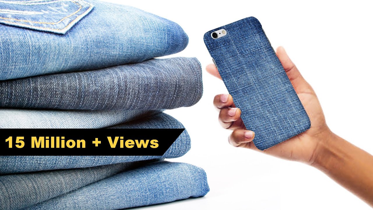 How to Make Mobile cover | DIY Mobile Cover | Denim Hacks | Crafts Junction